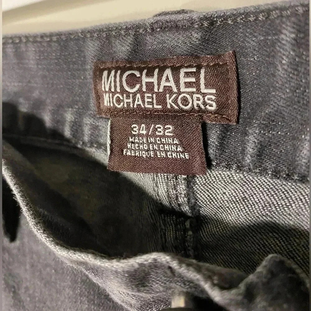 Michael Kors charcoal men’s denim jeans | Size 34/32 - Picture 2 of 5